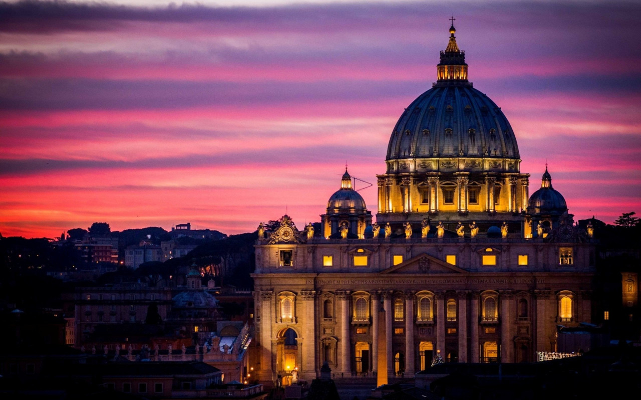 vatican-sunset